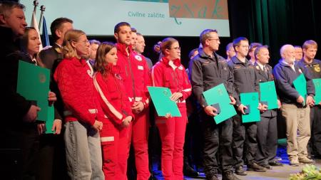 Podelitev priznanj CZ - mladi bolničarji in Komunala Kočevje